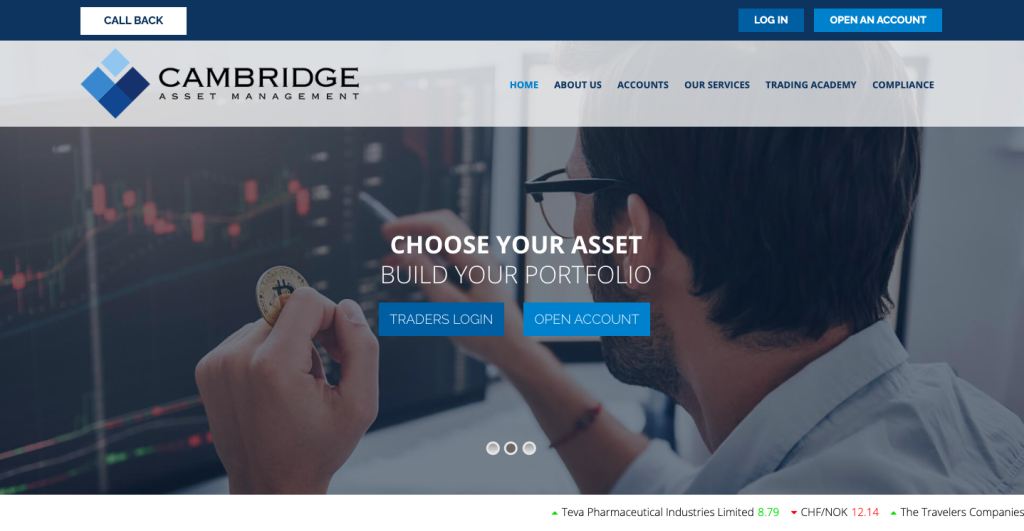 Cambridge Asset Management trading platform
