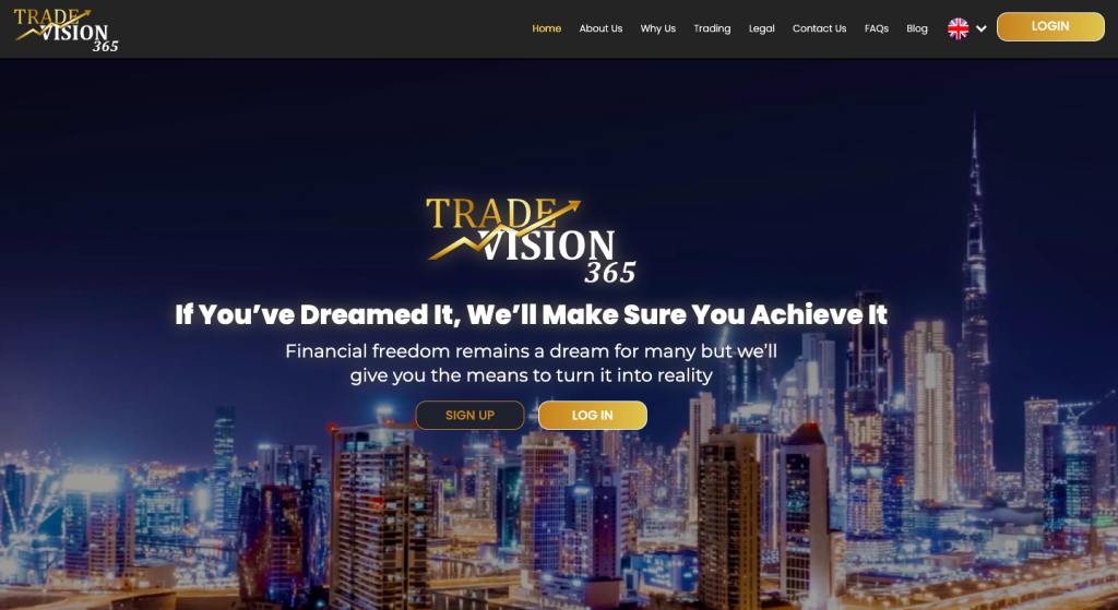 TradeVision365 trading platform